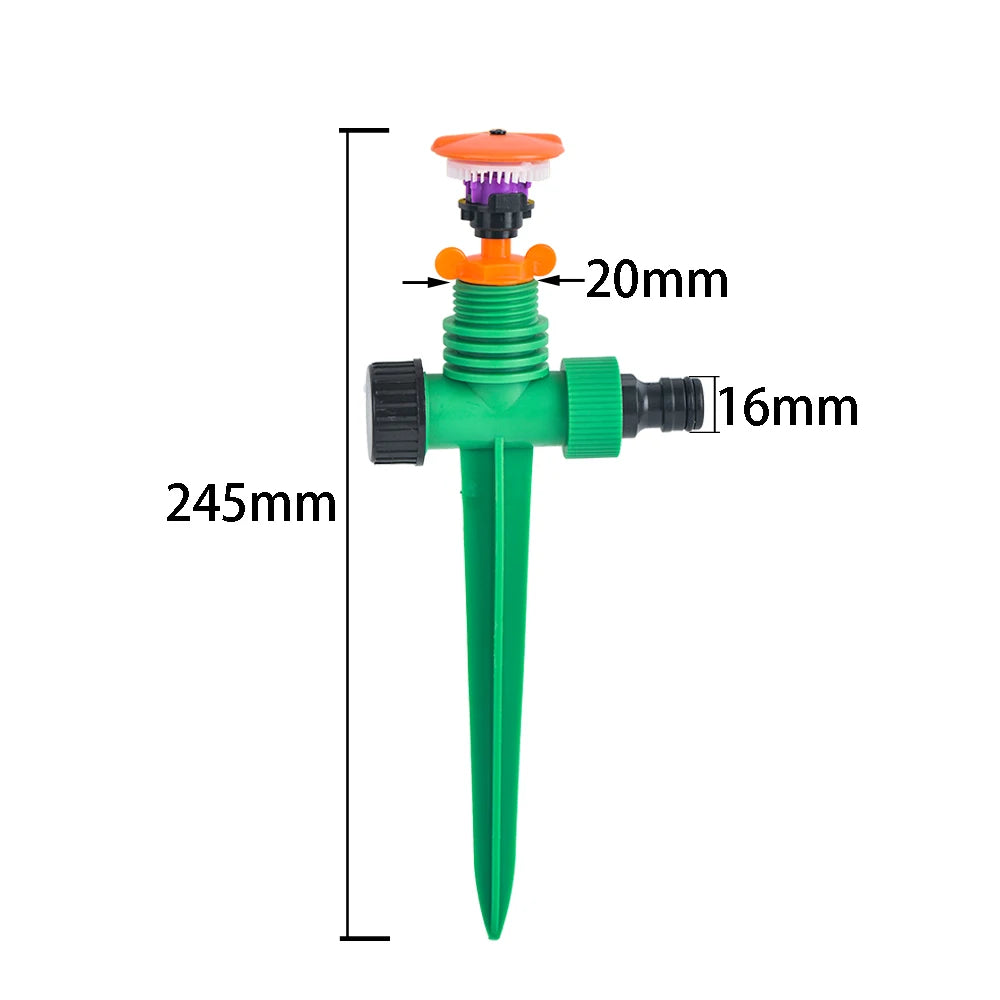 360-Degree Rotating Garden Sprinkler