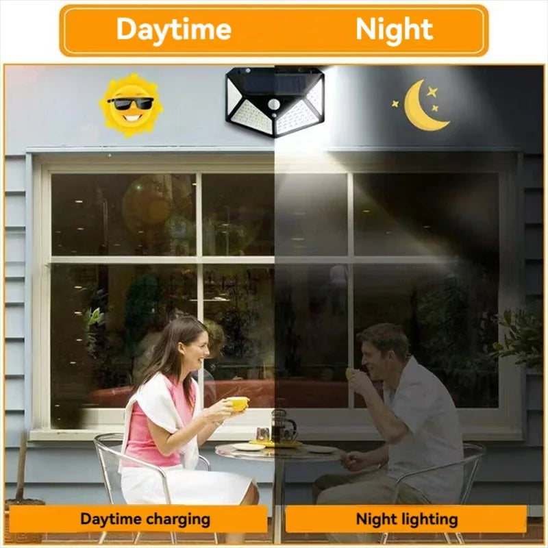 LED Wall Lights Outdoor Solar Lamp