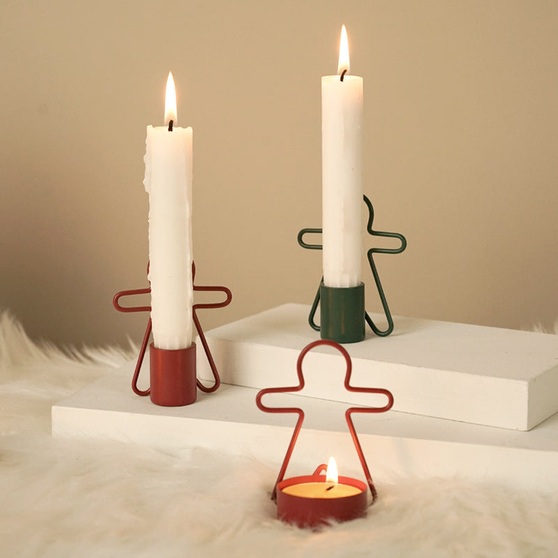 Gingerbread Man Candlestick