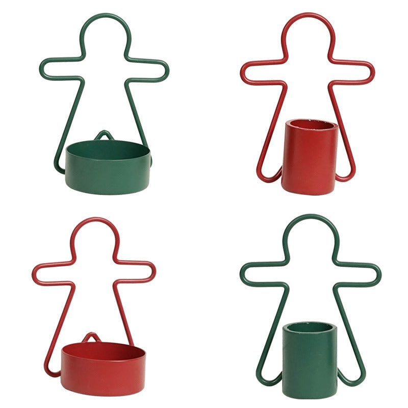 Gingerbread Man Candlestick
