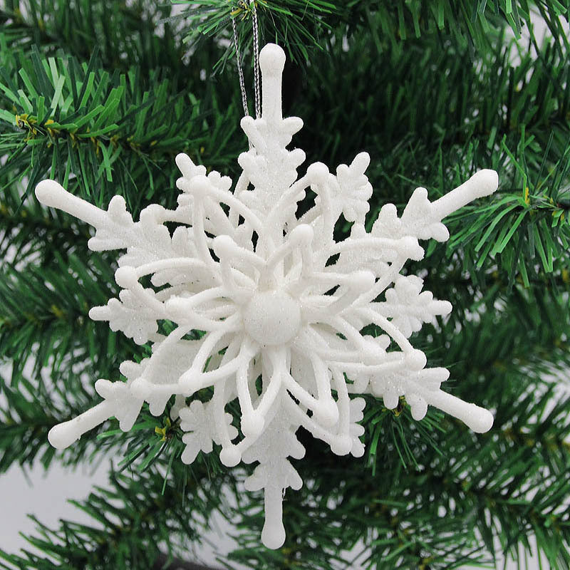 Snowflake Christmas Tree Pendant