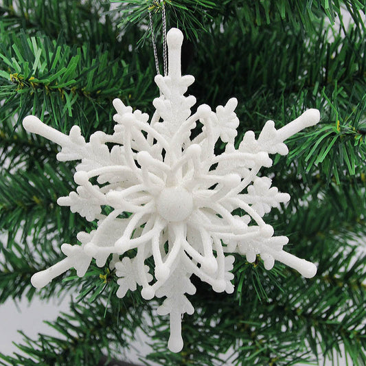 Snowflake Christmas Tree Pendant