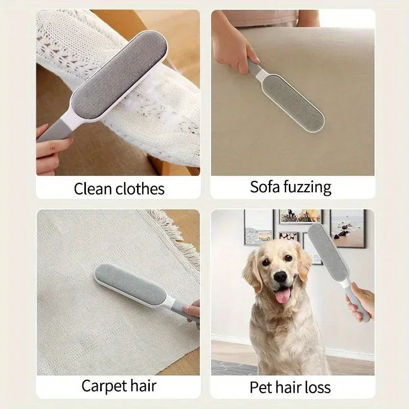 Double-sided Pet Hair Removal Brush