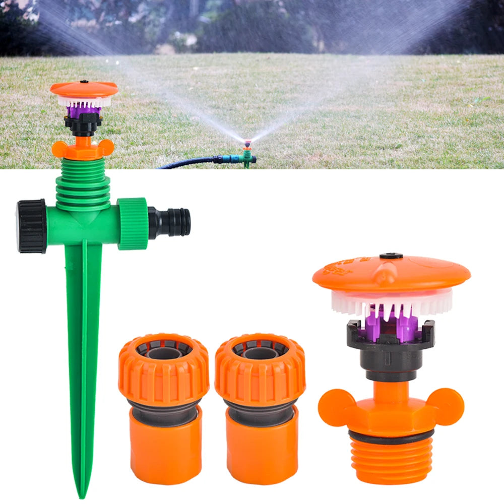360-Degree Rotating Garden Sprinkler