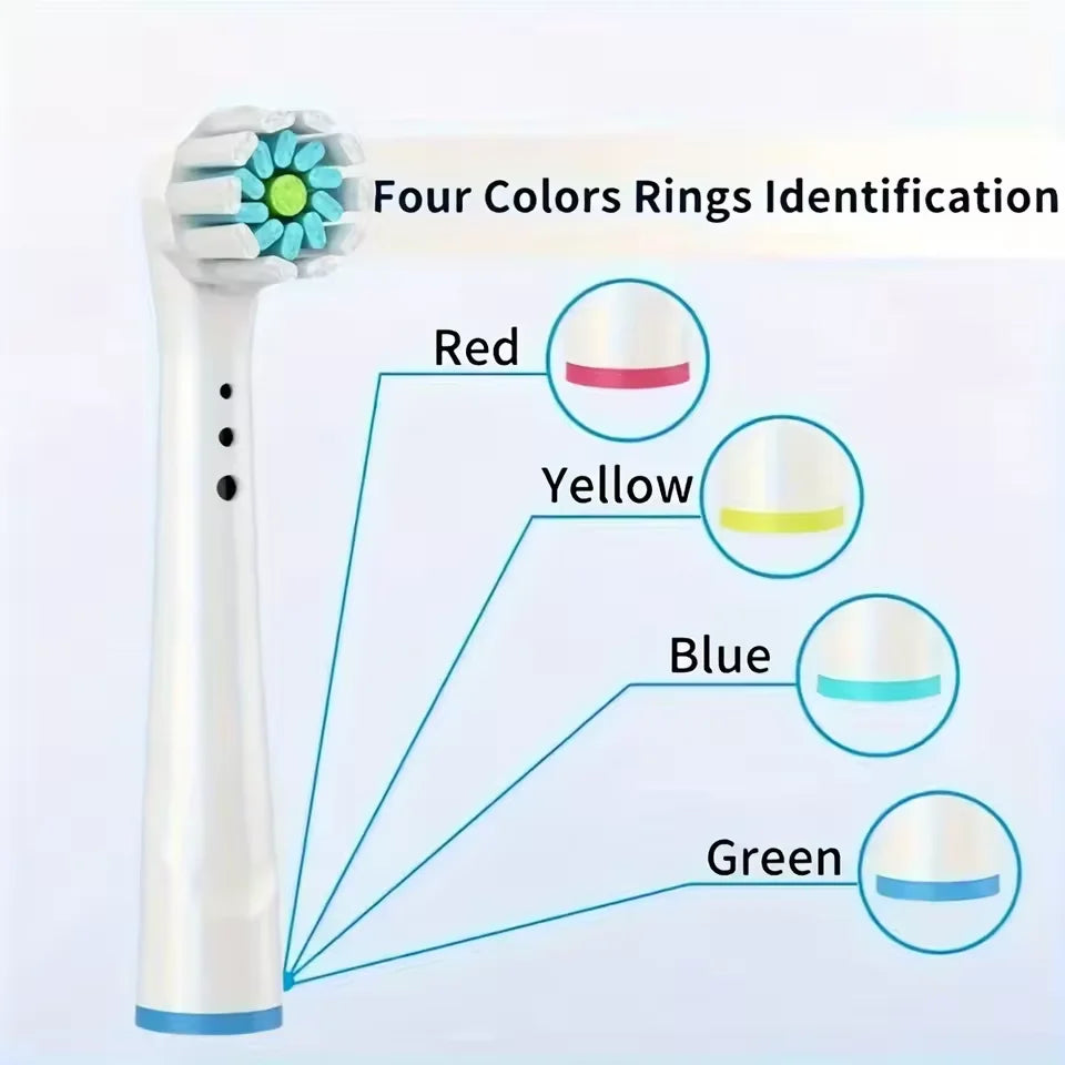 Replacement Toothbrush Heads Compatible with Oral-B Braun