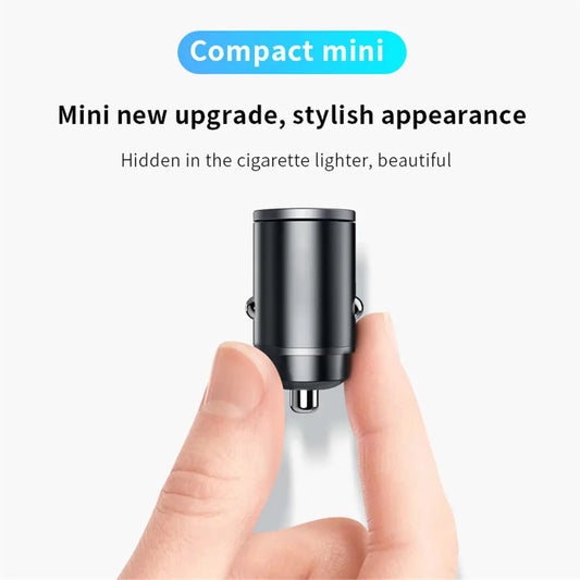 Mini Car Charger 12-24V