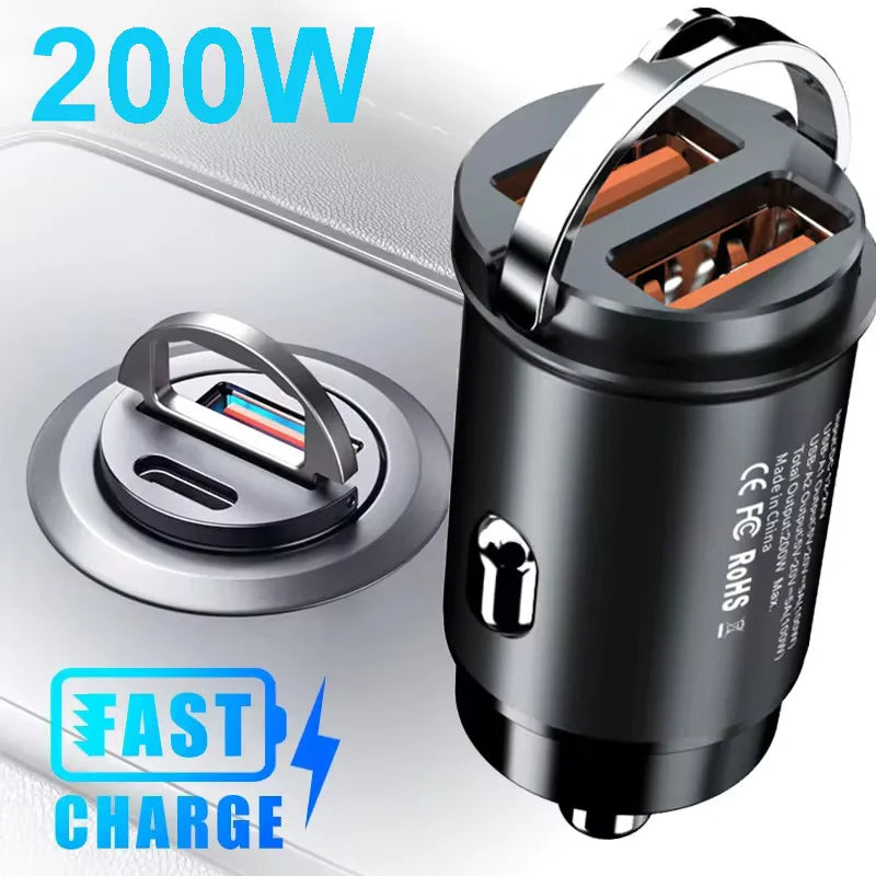Mini Car Charger 12-24V