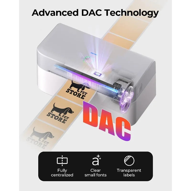 Bluetooth Thermal Label Printer RW403B