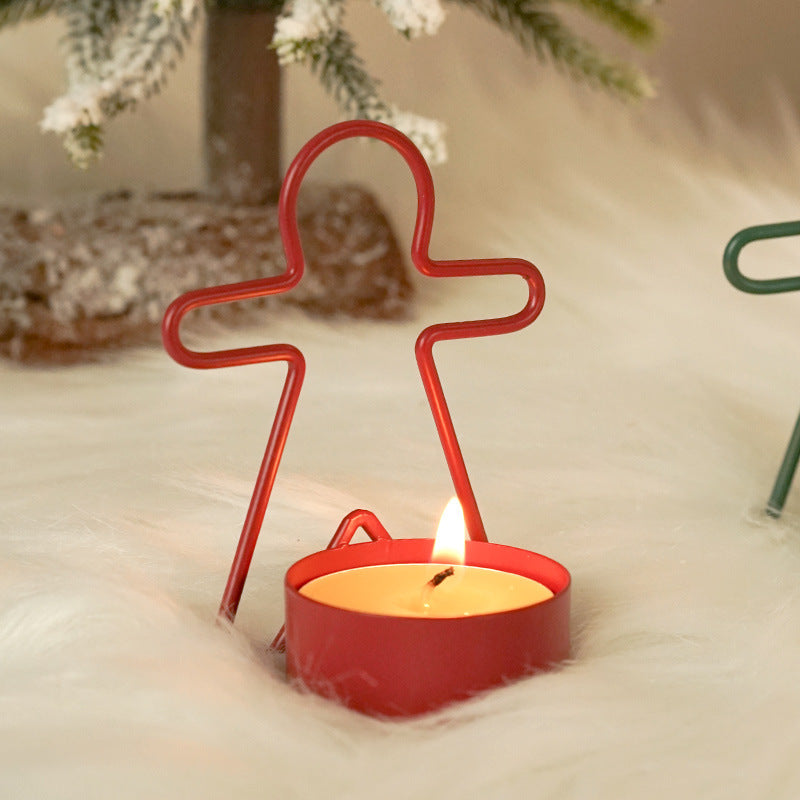 Gingerbread Man Candlestick