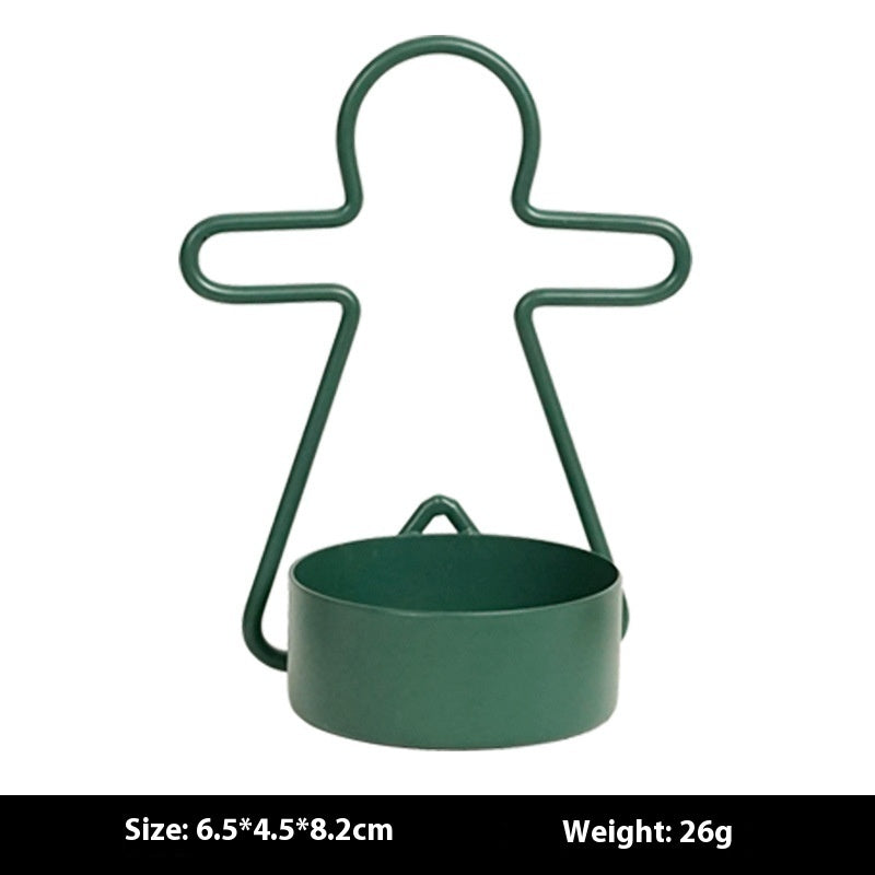 Gingerbread Man Candlestick