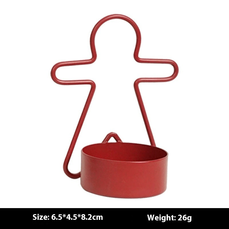 Gingerbread Man Candlestick